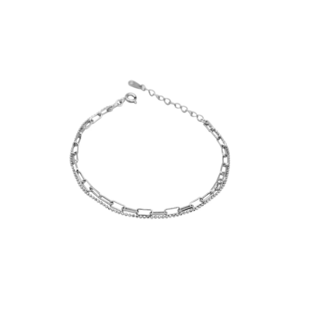 Brazalete de eslabones en Plata 925