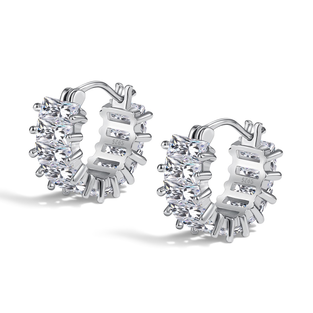 Pendientes Elegantes en Plata 925